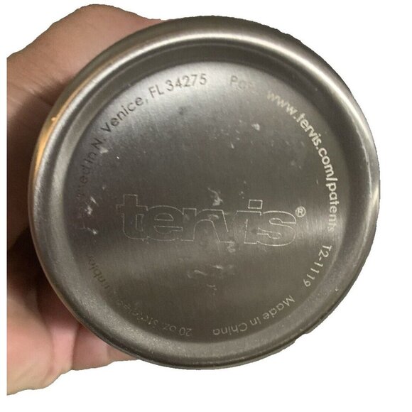 Tervis x Ivory Ella Zen DOODLE 20 Oz w/ Lid Stainless Tumbler Elephant Paisley - Picture 4 of 4